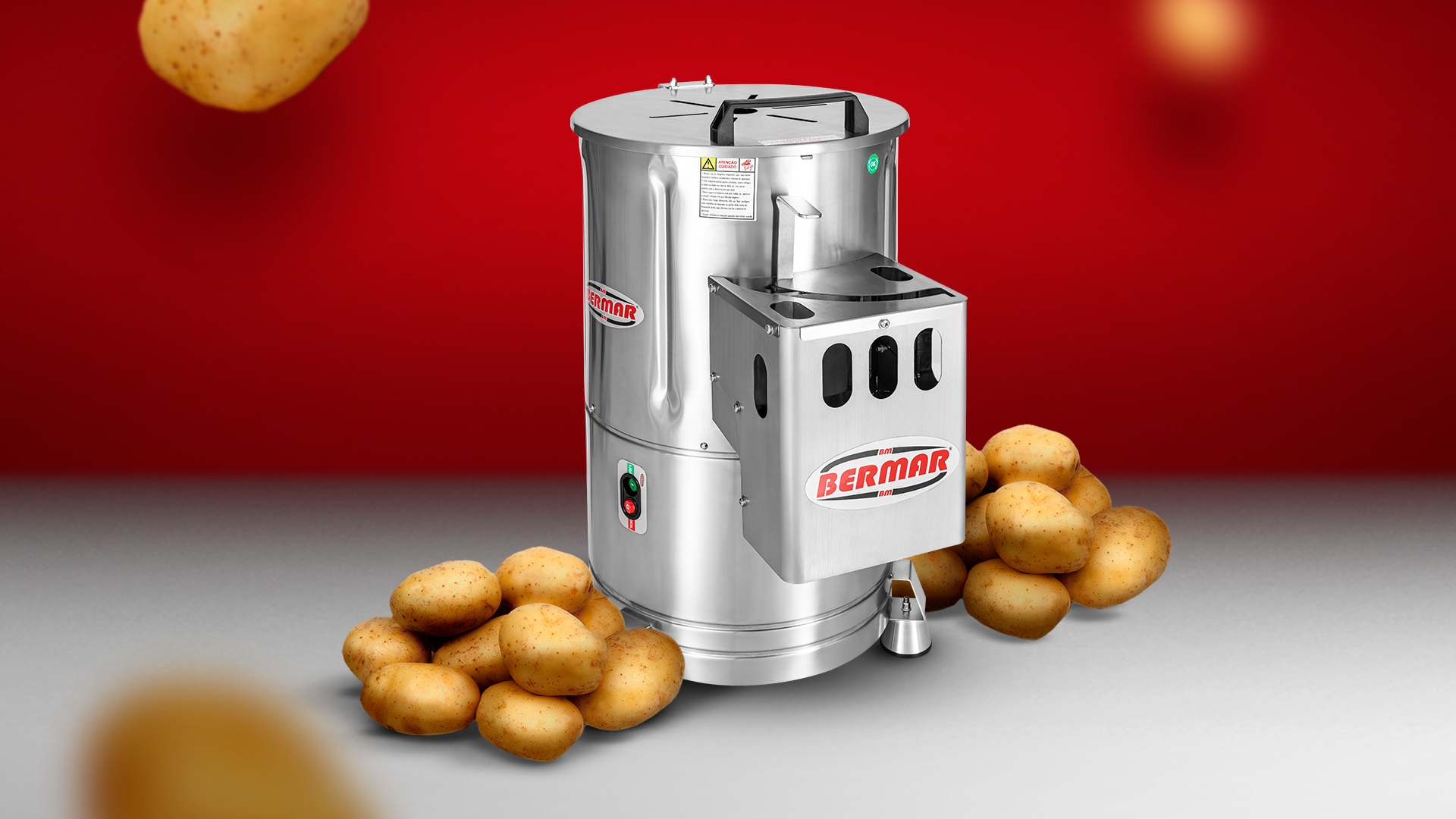 Descascador de batata: como integrar esse equipamento na linha de produção da sua cozinha